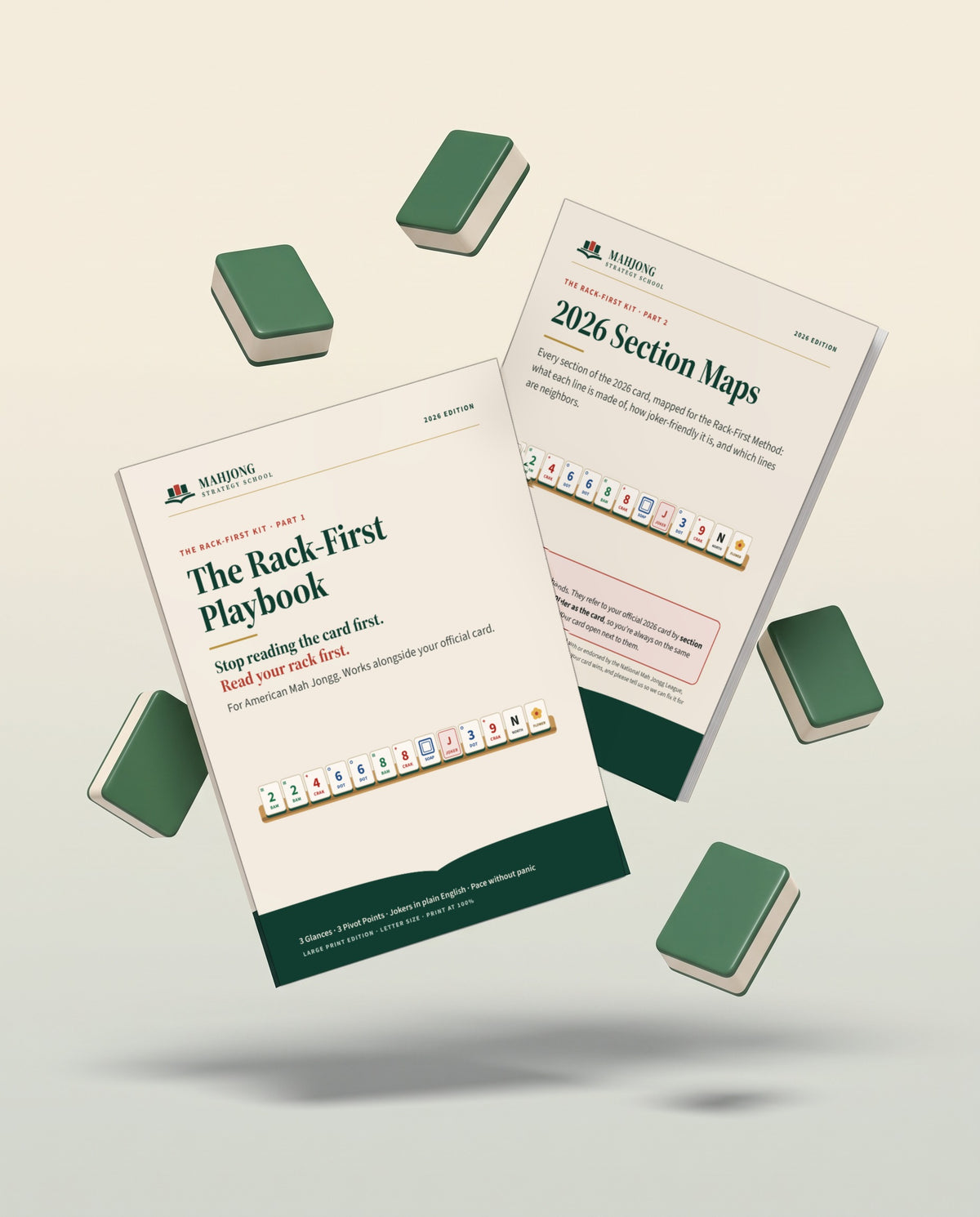 The Rack-First Playbook and the 2026 Section Maps booklets